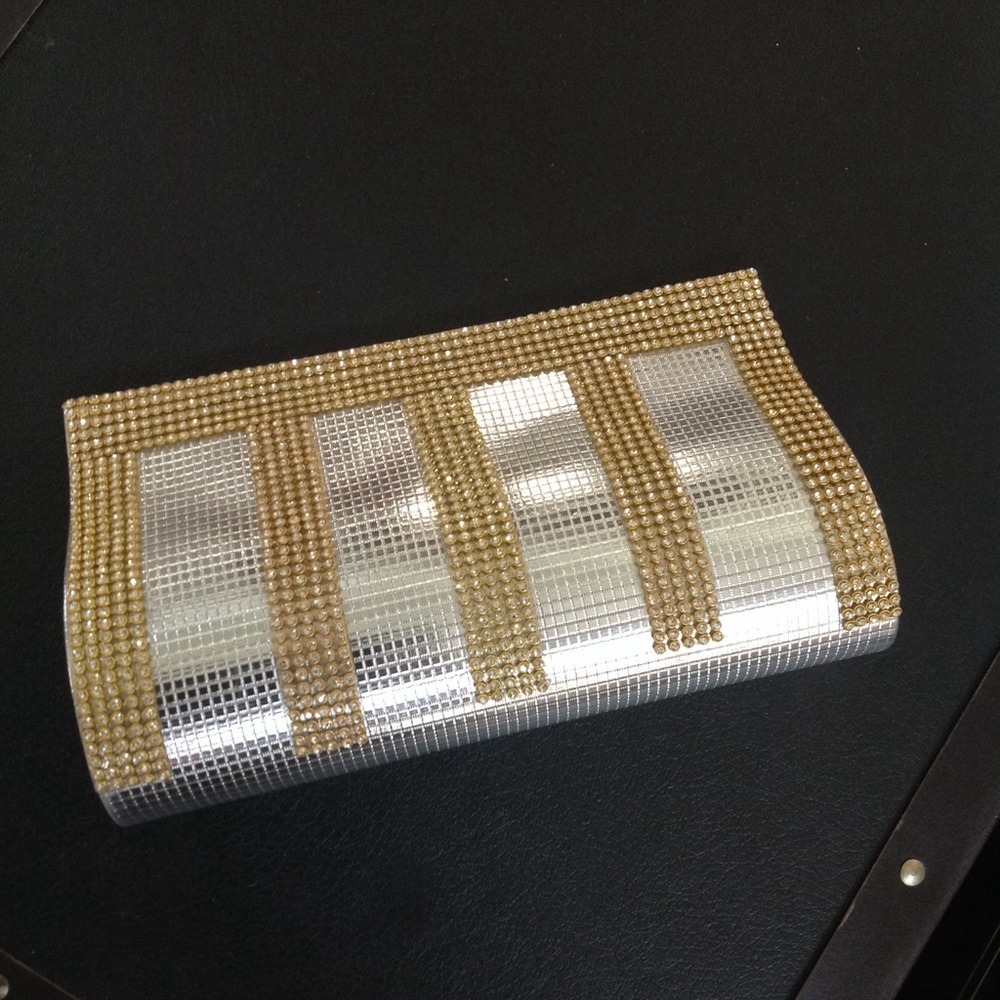 Silver Clutch, bag